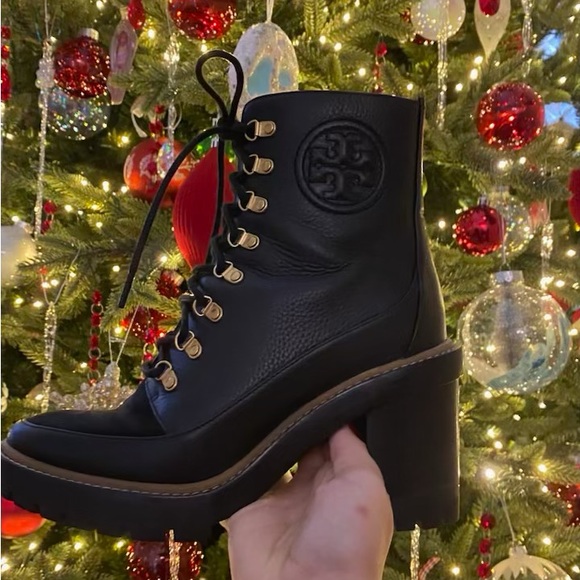 Tory Burch Miller Womens
Leather Round Toe Mid-Calf
Boots size 7.5 Med. With - Picture 6 of 14